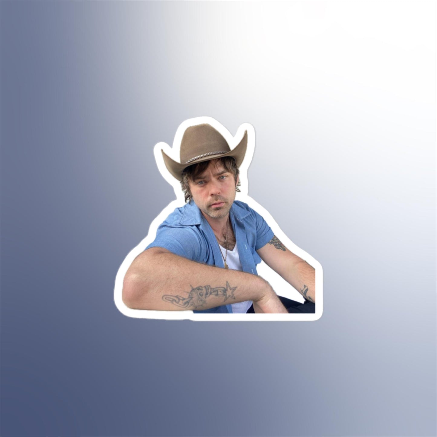 Cowboy Zach Sticker