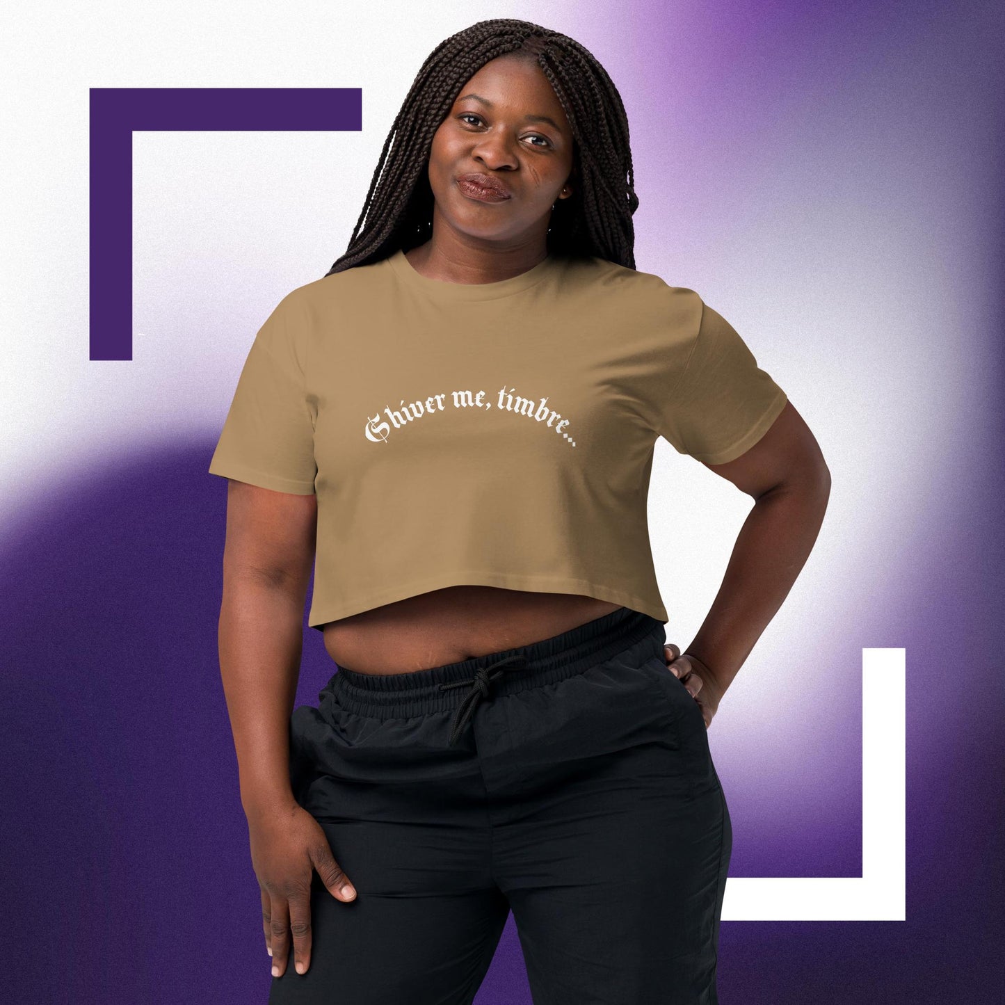 Ladies' Arrrgh! Crop Top