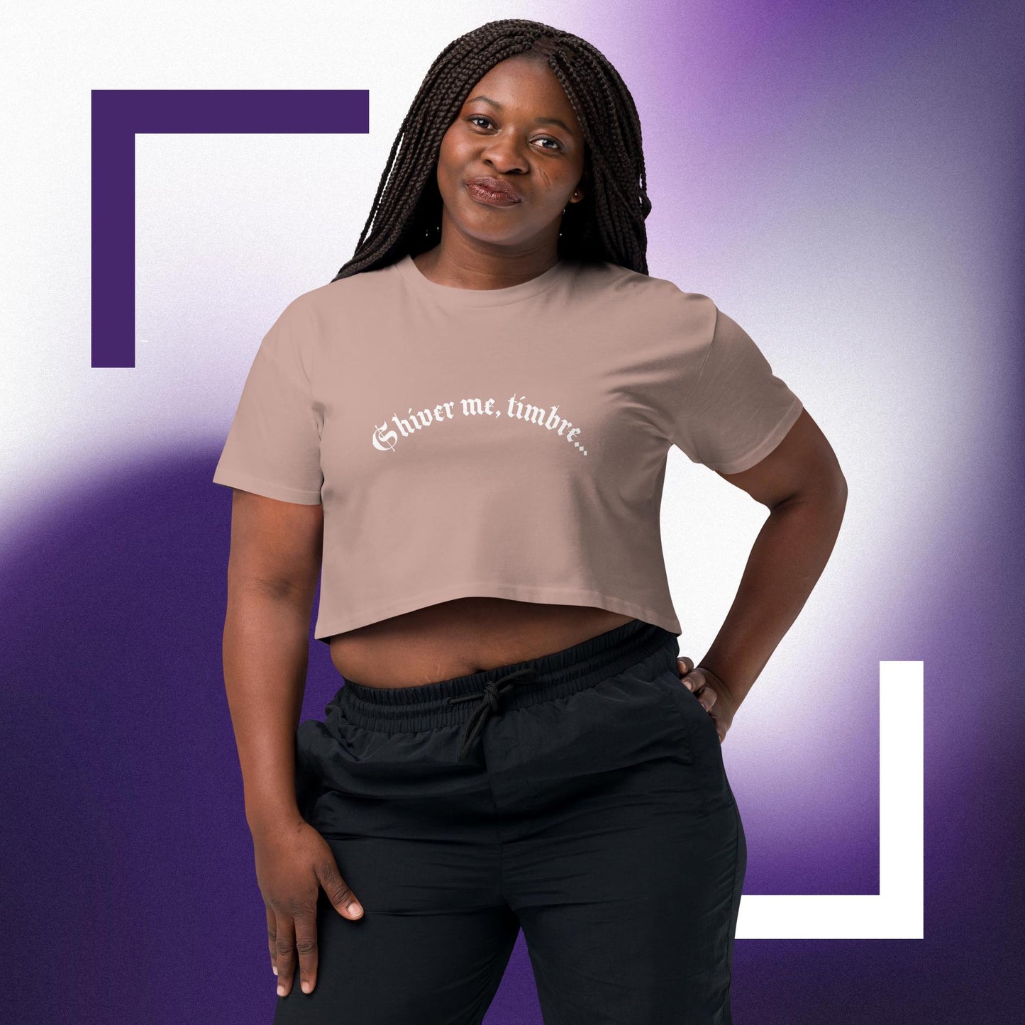 Ladies' Arrrgh! Crop Top